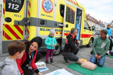 Svetovni dan oživljanja tudi tokrat na Glavnem trgu v Kamniku